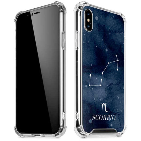 Scorpio Constellation iPhone XS Max Clear Case